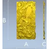 Winged Dragon High-Relief Panel STL