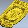 Жива - 3D модель панно в формате STL для ЧПУ