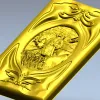 Рельефная панель с Ильёй Муромцем - STL для ЧПУ