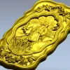 3D модель "Илья Муромец" - рельефное панно в формате STL