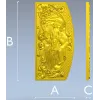 Илья Муромец - барельефная панель в формате STL