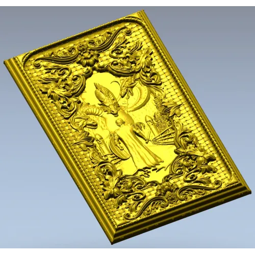 Калинов мост - 3D модель STL панно для ЧПУ