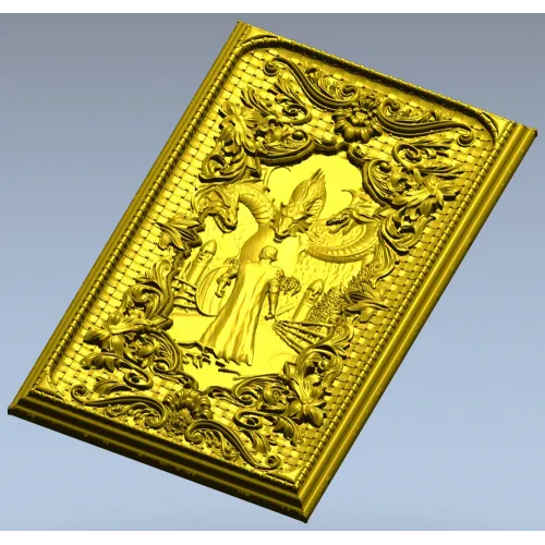 Калинов мост - 3D модель STL панно для ЧПУ