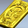 Рельефная панель "Калинов мост" - 3D модель STL для ЧПУ