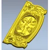 Guardian of the Kalinov Bridge - high-relief STL panel for CNC