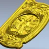Guardian of the Kalinov Bridge - high-relief STL panel for CNC