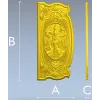 Guardian of the Kalinov Bridge - high-relief STL panel for CNC