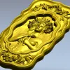 Жрица Купальской ночи - 3D панно в формате STL для ЧПУ