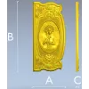 Купальская Муза - 3D панно для ЧПУ (STL)
