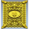 3D модель STL "Царский Лев" - рельефная панель для ЧПУ