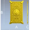 3D модель STL "Царский Лев" - рельефная панель для ЧПУ