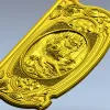 STL модель "Леший" - панно в высоком рельефе для ЧПУ