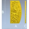 3D модель STL панно "Леший и путник" для ЧПУ