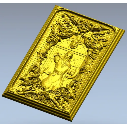 Loki Relief Panel - STL 3D Model for CNC Carving