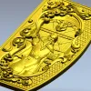Декоративная панель "Локи" - 3D модель STL для ЧПУ