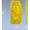 Декоративная панель "Локи" - 3D модель STL для ЧПУ