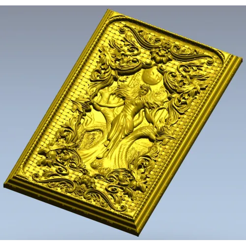 Mara Relief Panel - STL 3D model for CNC carving