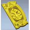 Baroque Oval Nymph Relief - STL 3D Model for CNC
