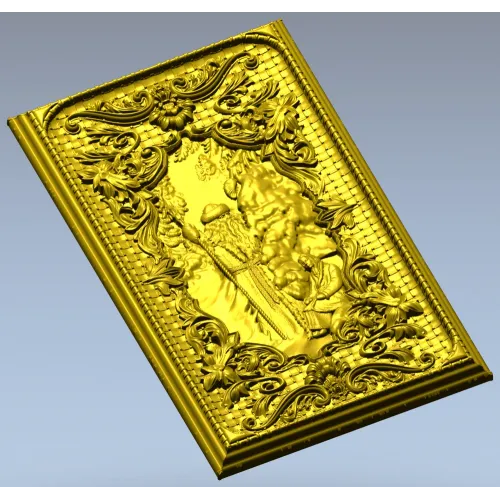 Morozko Vertical Relief - STL 3D model for CNC