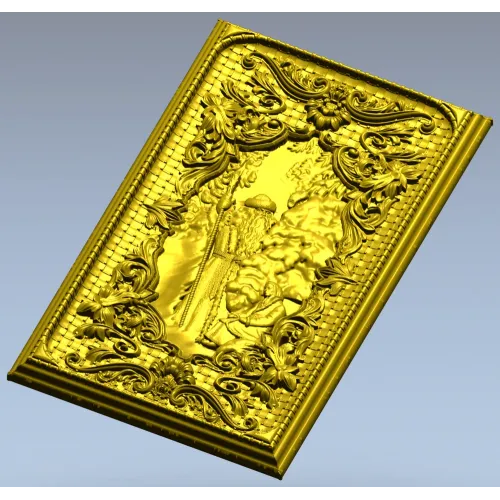 Morozko Vertical Relief - STL 3D model for CNC