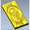 Рельефная 3D модель "Морозко" - панно в стиле барокко (STL для ЧПУ)