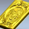 Рельефная 3D модель "Морозко" - панно в стиле барокко (STL для ЧПУ)