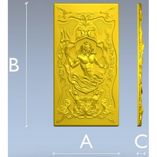 Sea King relief STL for CNC