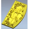 Boatman Relief Panel - Decorative 3D STL for CNC
