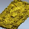 Коронная декоративная панель - 3D модель STL для ЧПУ
