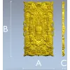 Коронная декоративная панель - 3D модель STL для ЧПУ