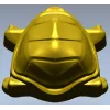 Turtle relief STL model for CNC wood carving