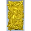 Рельефная панель "Дама в рококо" - 3D модель STL для ЧПУ