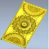 Декорированная панель для нард - 3D модель в формате STL