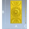 Декорированная панель для нард - 3D модель в формате STL