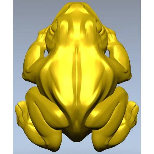 stl модель лягушки для ЧПУ - 3D модель в формате STL для фрезера