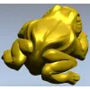 stl модель лягушки для ЧПУ - 3D модель в формате STL для фрезера