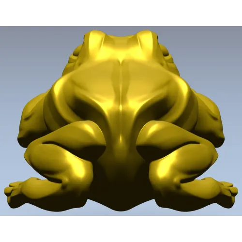 stl модель лягушки для ЧПУ - 3D модель в формате STL для фрезера