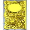 Vine & Grape Backgammon Panel - STL 3D Model for CNC