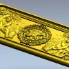 Барельеф "75 лет Победы" - STL для ЧПУ