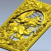 Дуэль Пересвета и Челубея - 3D модель STL для ЧПУ