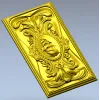 Декоративная панель с парусником - 3D модель в формате STL для ЧПУ