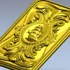 Декоративная панель с парусником - 3D модель в формате STL для ЧПУ