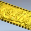Барельеф Святого Георгия для ЧПУ в формате STL