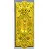 Elegant Rococo Medallion Relief STL