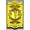 Elegant Rococo Medallion Relief STL