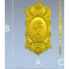 Медальон Дракона - stl модель для ЧПУ