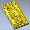 Картуш "Морской Корабль" - 3D модель STL для ЧПУ
