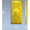 Корабельный картуш - STL модель для ЧПУ