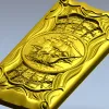 STL модель панель с кораблём для ЧПУ - детализированная 3D модель stl для фрезера