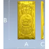 STL модель панель с кораблём для ЧПУ - детализированная 3D модель stl для фрезера